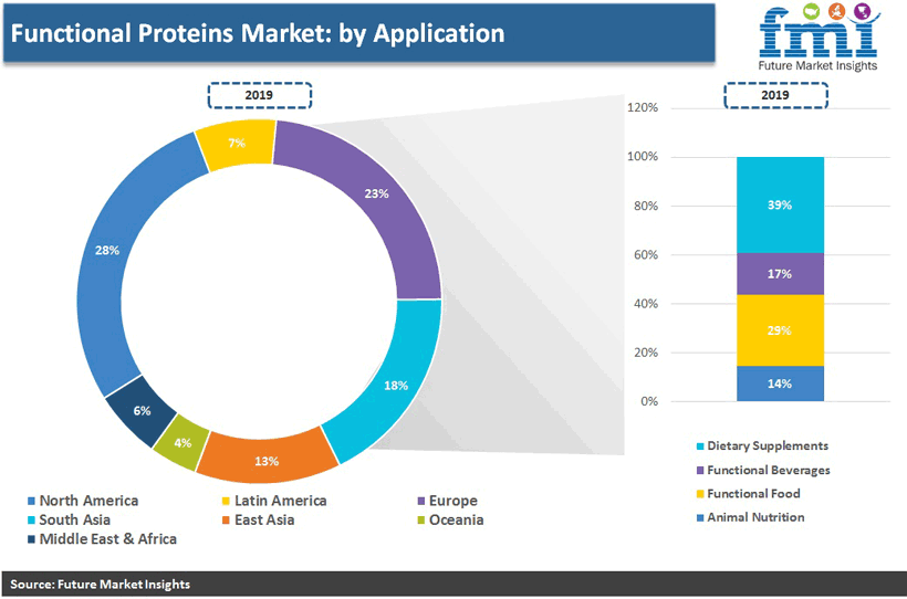 Functional Proteins Market: by Application