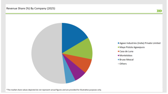 Asean Mezcal Market Revenue Share By Company 2025