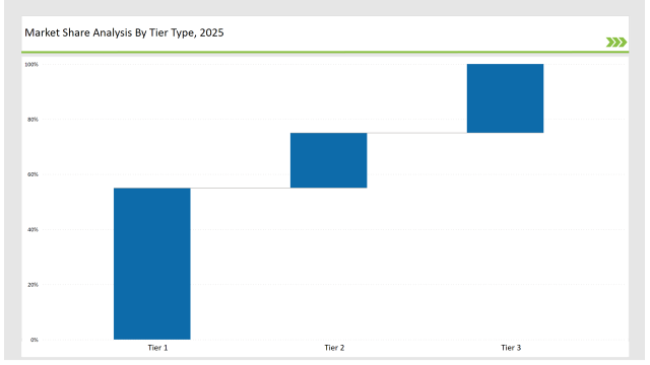 Maternity Apparel Market Share Analysis By Tier Type 2025