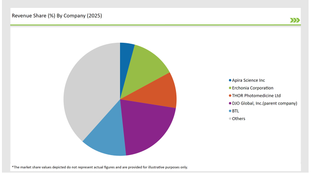 United States Cold Laser Therapy Market Revenue Share By Company 2025